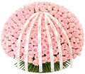 Pink Rose Bouquet — front view — Fresh Flower Point