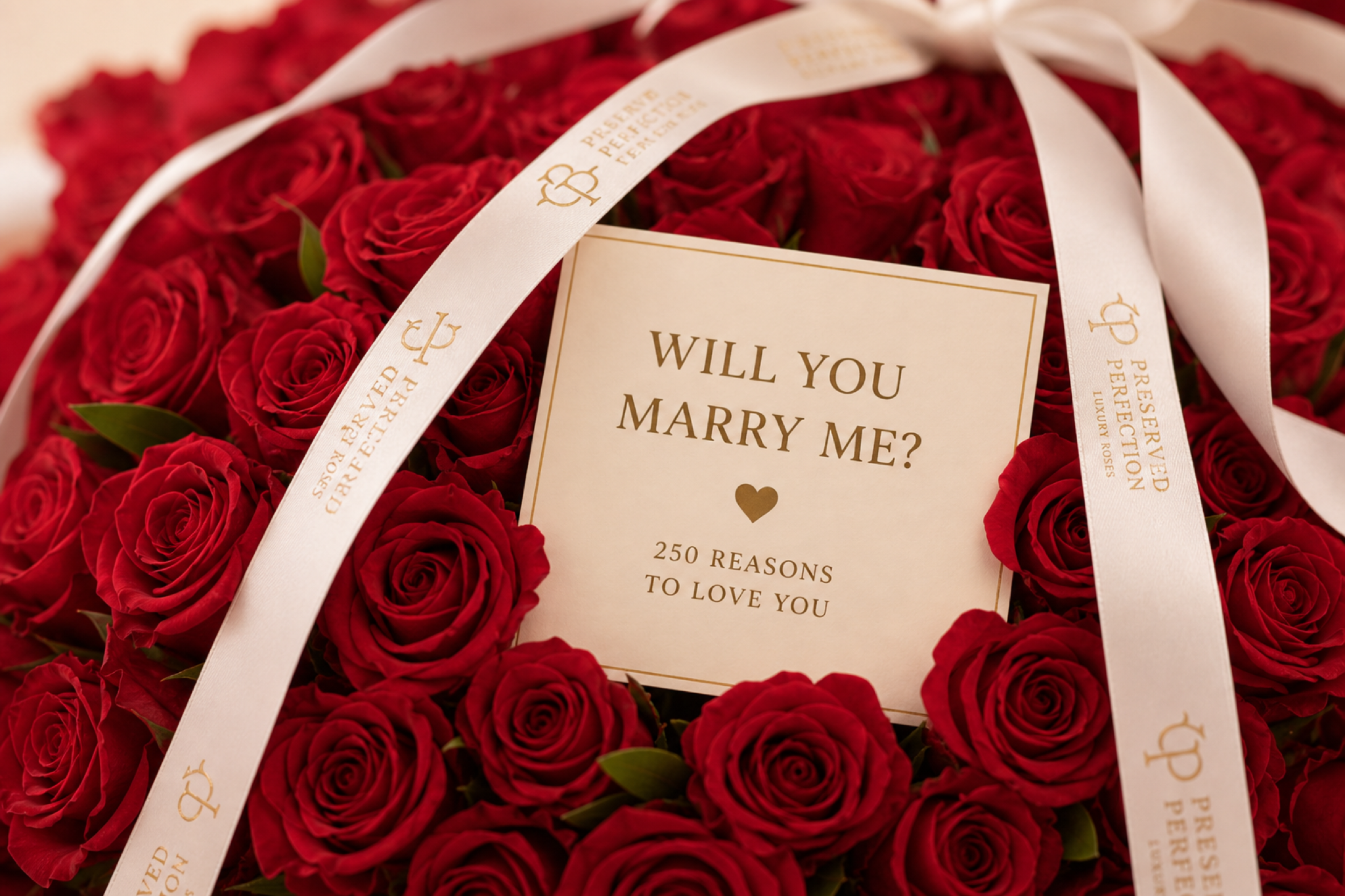 Proposal Package — petal detail — Fresh Flower Point